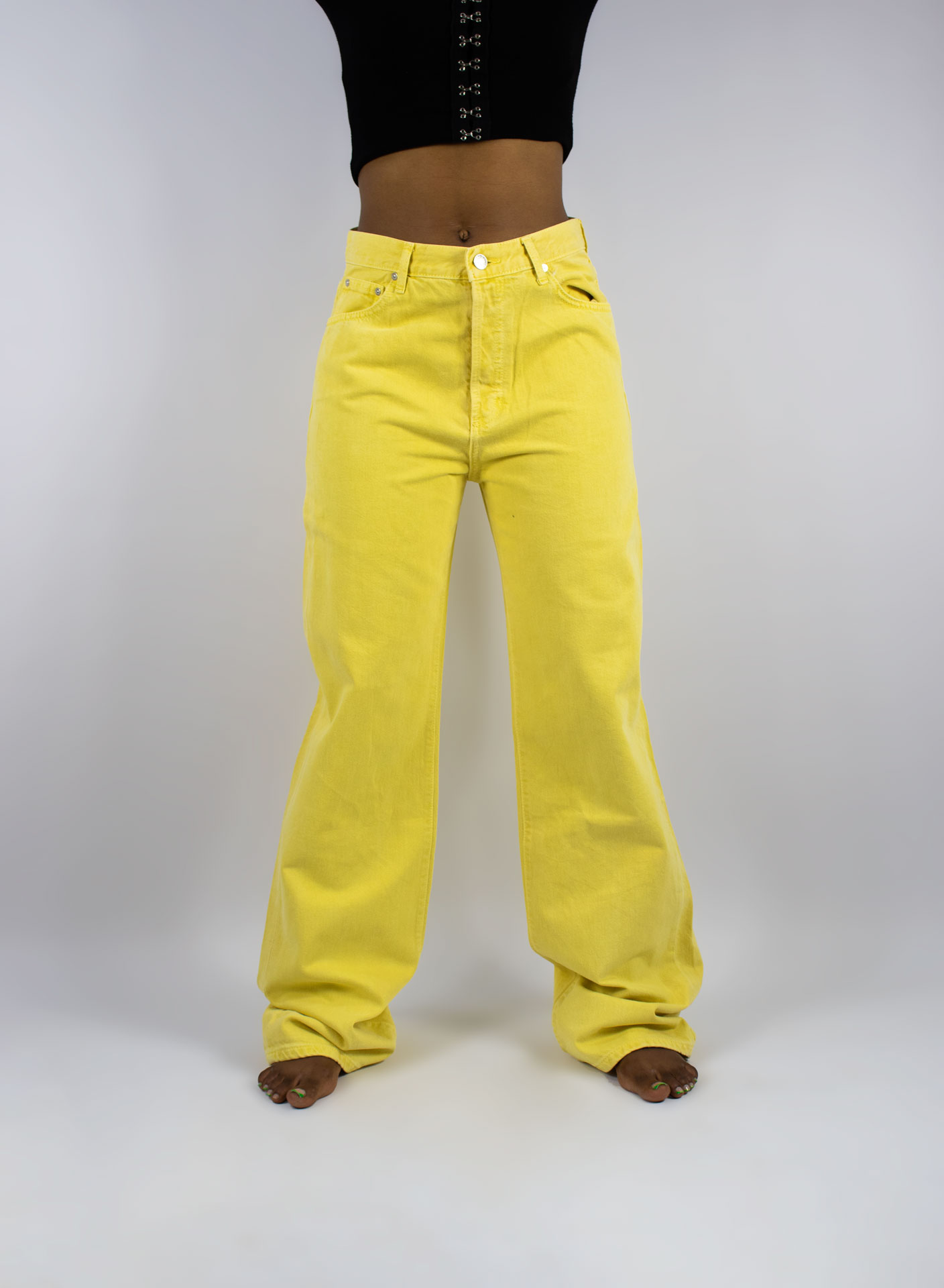 Mango MNG KAIA Wide-Leg Denim